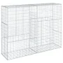 Cesta de gaviones con cubierta hierro galvanizado 200x50x150 cm de , Maceteros y jardineras - Ref: Foro24-3295155, Precio: 11...