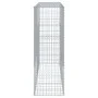 Cesta de gaviones con cubierta hierro galvanizado 200x50x150 cm de , Maceteros y jardineras - Ref: Foro24-3295155, Precio: 11...