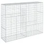 Cesta de gaviones con cubierta hierro galvanizado 200x50x150 cm de , Maceteros y jardineras - Ref: Foro24-3295155, Precio: 11...