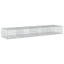 Cesta de gaviones con cubierta hierro galvanizado 400x100x50 cm de , Maceteros y jardineras - Ref: Foro24-3295181, Precio: 15...