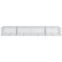Cesta de gaviones con cubierta hierro galvanizado 400x100x50 cm de , Maceteros y jardineras - Ref: Foro24-3295181, Precio: 15...