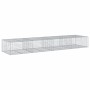 Cesta de gaviones con cubierta hierro galvanizado 400x100x50 cm de , Maceteros y jardineras - Ref: Foro24-3295181, Precio: 15...