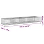 Cesta de gaviones con cubierta hierro galvanizado 400x100x50 cm de , Maceteros y jardineras - Ref: Foro24-3295181, Precio: 15...