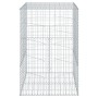 Cesta gaviones con cubierta hierro galvanizado 100x100x150 cm de , Maceteros y jardineras - Ref: Foro24-3295213, Precio: 86,0...