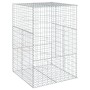 Cesta gaviones con cubierta hierro galvanizado 100x100x150 cm de , Maceteros y jardineras - Ref: Foro24-3295213, Precio: 86,0...