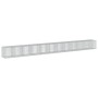 Cesta gaviones con cubierta hierro galvanizado 1150x100x100 cm de , Maceteros y jardineras - Ref: Foro24-3295211, Precio: 621...