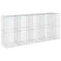 Cesta de gaviones con cubierta hierro galvanizado 450x100x200cm by , Pots and planters - Ref: Foro24-3295232, Price: 461,42 €...