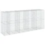 Cesta de gaviones con cubierta hierro galvanizado 450x100x200cm by , Pots and planters - Ref: Foro24-3295232, Price: 461,42 €...