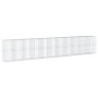 Cesta gaviones con cubierta hierro galvanizado 1100x100x200 cm de , Maceteros y jardineras - Ref: Foro24-3295245, Precio: 915...