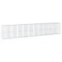 Cesta gaviones con cubierta hierro galvanizado 1100x100x200 cm de , Maceteros y jardineras - Ref: Foro24-3295245, Precio: 932...
