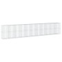 Cesta gaviones con cubierta hierro galvanizado 1100x100x200 cm de , Maceteros y jardineras - Ref: Foro24-3295245, Precio: 915...