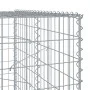 Cesta gaviones con cubierta hierro galvanizado 1100x100x200 cm de , Maceteros y jardineras - Ref: Foro24-3295245, Precio: 932...
