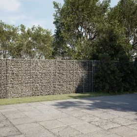 Cesta de gaviones con cubierta hierro galvanizado 900x50x150 cm de , Maceteros y jardineras - Ref: Foro24-3295162, Precio: 48...