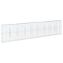 Cesta de gaviones con cubierta hierro galvanizado 900x50x200 cm de , Maceteros y jardineras - Ref: Foro24-3295174, Precio: 55...