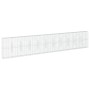 Cesta de gaviones con cubierta hierro galvanizado 1100x50x200cm de , Maceteros y jardineras - Ref: Foro24-3295176, Precio: 65...