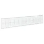 Cesta de gaviones con cubierta hierro galvanizado 1100x50x200cm de , Maceteros y jardineras - Ref: Foro24-3295176, Precio: 65...