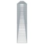 Cesta de gaviones con cubierta hierro galvanizado 1100x50x200cm de , Maceteros y jardineras - Ref: Foro24-3295176, Precio: 65...