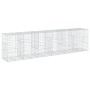 Cesta de gaviones con cubierta hierro galvanizado 600x100x150cm de , Maceteros y jardineras - Ref: Foro24-3295218, Precio: 46...