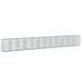 Cesta gaviones con cubierta hierro galvanizado 1200x100x150 cm de , Maceteros y jardineras - Ref: Foro24-3295224, Precio: 850...