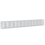Cesta gaviones con cubierta hierro galvanizado 1200x100x150 cm de , Maceteros y jardineras - Ref: Foro24-3295224, Precio: 850...