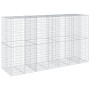Cesta de gaviones con cubierta hierro galvanizado 350x100x200cm de , Maceteros y jardineras - Ref: Foro24-3295230, Precio: 32...