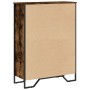 Estantería madera de ingeniería roble ahumado 80x31x106 cm de , Librerías y estanterías - Ref: Foro24-848626, Precio: 58,60 €...