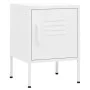 Nachttische 2 Stück weiß Stahl 35x35x51 cm von , Nachttische - Ref: Foro24-3095213, Preis: 135,36 €, Rabatt: %