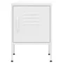 Nachttische 2 Stück weiß Stahl 35x35x51 cm von , Nachttische - Ref: Foro24-3095213, Preis: 135,36 €, Rabatt: %