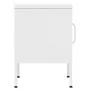 Nachttische 2 Stück weiß Stahl 35x35x51 cm von , Nachttische - Ref: Foro24-3095213, Preis: 135,36 €, Rabatt: %