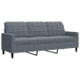 Juego de sofás con cojines 3 piezas terciopelo gris oscuro de , Sofás - Ref: Foro24-3278422, Precio: 527,03 €, Descuento: %