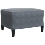 Juego de sofás con cojines 3 piezas terciopelo gris oscuro de , Sofás - Ref: Foro24-3278422, Precio: 527,03 €, Descuento: %