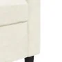 Juego de sofás con cojines 3 piezas terciopelo crema de , Sofás - Ref: Foro24-3278429, Precio: 621,75 €, Descuento: %