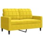 Juego de sofás con cojines 2 piezas terciopelo amarillo de , Sofás - Ref: Foro24-3278417, Precio: 543,88 €, Descuento: %