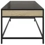 Mesa de centro con Infinity LED roble Sonoma 90x50x41 cm de , Mesas de centro - Ref: Foro24-847688, Precio: 97,28 €, Descuent...