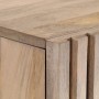 Aparador alto madera maciza de mango 40x34x110 cm de , Almacenamiento para CD y DVD - Ref: Foro24-377582, Precio: 135,44 €, D...