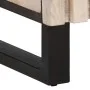 Aparador alto madera maciza de mango 40x34x110 cm de , Almacenamiento para CD y DVD - Ref: Foro24-377582, Precio: 133,28 €, D...