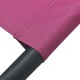 Tumbona de jardín con toldo y cojines rosa de vidaXL, Camas para exteriores - Ref: Foro24-313524, Precio: 132,76 €, Descuento: %