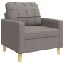 Juego de sofás 3 piezas tela gris taupe de , Sofás - Ref: Foro24-3278294, Precio: 667,47 €, Descuento: %