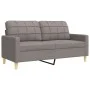 Juego de sofás 3 piezas tela gris taupe de , Sofás - Ref: Foro24-3278294, Precio: 667,47 €, Descuento: %
