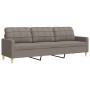 Juego de sofás 3 piezas tela gris taupe de , Sofás - Ref: Foro24-3278294, Precio: 679,23 €, Descuento: %