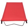 Camas de camping 2 uds tela Oxford y acero rojo 180x60x19 cm de vidaXL, Catres - Ref: Foro24-312485, Precio: 62,22 €, Descuen...