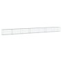 Cesta de gaviones con cubierta hierro galvanizado 700x50x50 cm de , Maceteros y jardineras - Ref: Foro24-3295138, Precio: 172...