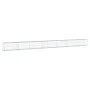 Cesta de gaviones con cubierta hierro galvanizado 700x50x50 cm de , Maceteros y jardineras - Ref: Foro24-3295138, Precio: 176...