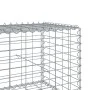 Cesta de gaviones con cubierta hierro galvanizado 100x100x50 cm de , Maceteros y jardineras - Ref: Foro24-3295178, Precio: 62...