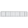 Cesta de gaviones con cubierta hierro galvanizado 550x100x100cm de , Maceteros y jardineras - Ref: Foro24-3295199, Precio: 31...