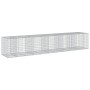 Cesta de gaviones con cubierta hierro galvanizado 550x100x100cm de , Maceteros y jardineras - Ref: Foro24-3295199, Precio: 31...