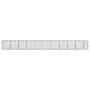 Cesta de gaviones y cubierta hierro galvanizado 1050x100x100 cm de , Maceteros y jardineras - Ref: Foro24-3295209, Precio: 59...