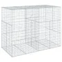 Cesta gaviones con cubierta hierro galvanizado 200x100x150 cm de , Maceteros y jardineras - Ref: Foro24-3295214, Precio: 160,...