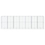 Cesta de gaviones con cubierta hierro galvanizado 700x100x200cm de , Maceteros y jardineras - Ref: Foro24-3295237, Precio: 59...