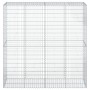 Cesta de gaviones con cubierta hierro galvanizado 200x50x200 cm de , Maceteros y jardineras - Ref: Foro24-3295167, Precio: 14...